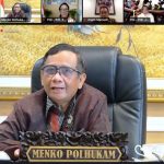 Menkopolhukam Mahfud MD Bertemu Pimpinan PGI Secara Virtual