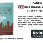 Telah Terbit, Buku Politik Moderasi dan Kebebasan Beragama